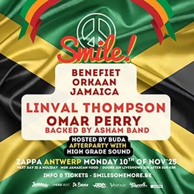 Smile! 2025, van Make Love Not War tot Benefiet Orkaan Jamaica