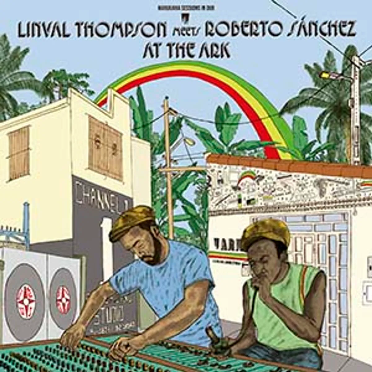 Linval Thompson meets Roberto Sanchez At The Ark - Marijuana Sessions In Dub (A-Lone Productions)