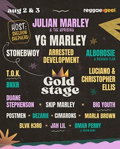 Reggae Geel 2024 - Gold Stage: the next generation?