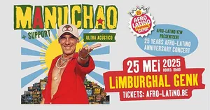 25 jaar Afro-Latino: Manu Chao laat de Limburghal daveren!