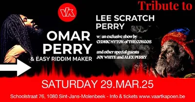 Tribute to Lee 'Scratch' Perry: Omar Perry star of an unforgettable evening @ VK
