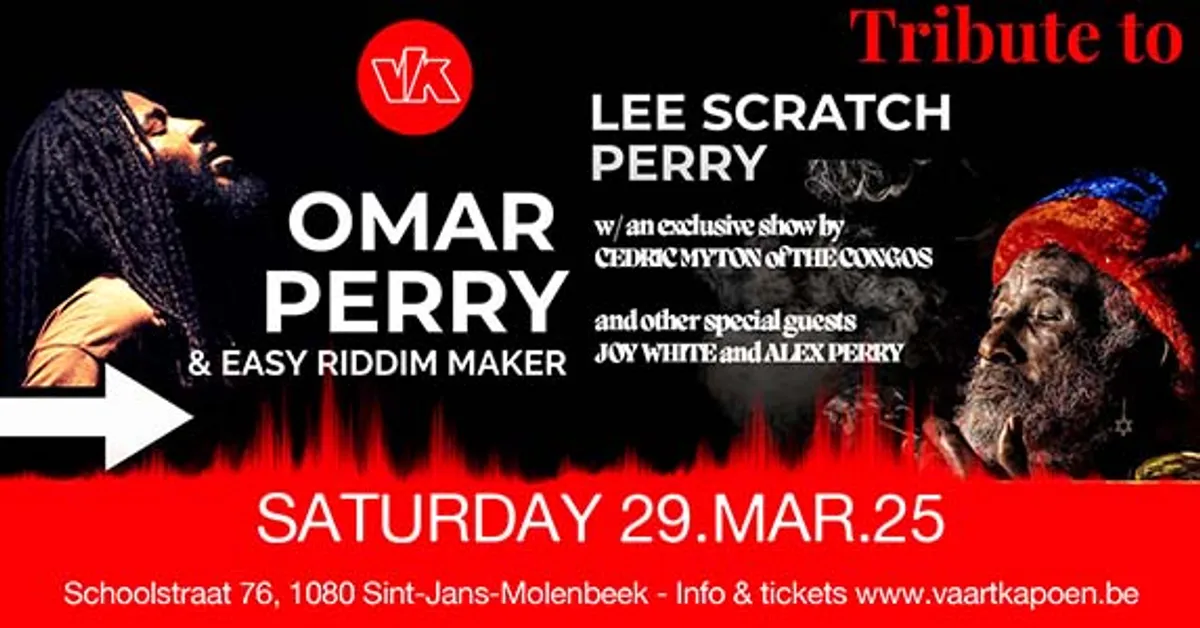 Tribute to Lee 'Scratch' Perry: Omar Perry ster van onvergetelijke avond @ VK