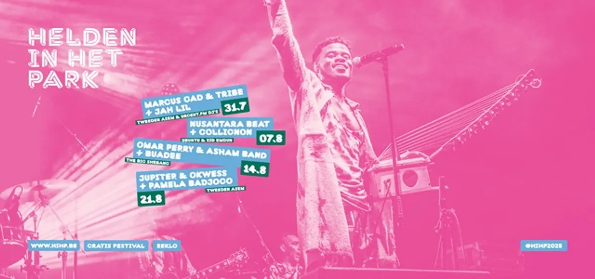 Opnieuw dubbel reggaeplezier bij Helden in het Park 2025!