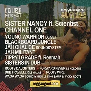 Oude en nieuwe winden waaien door het Dub Forest van Reggae Geel!