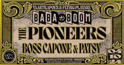Flying Platane zorgt voor avondje nostalgie met The Pioneers + Boss Capone & Patsy tijdens Baba Boom in Vaartkapoen!