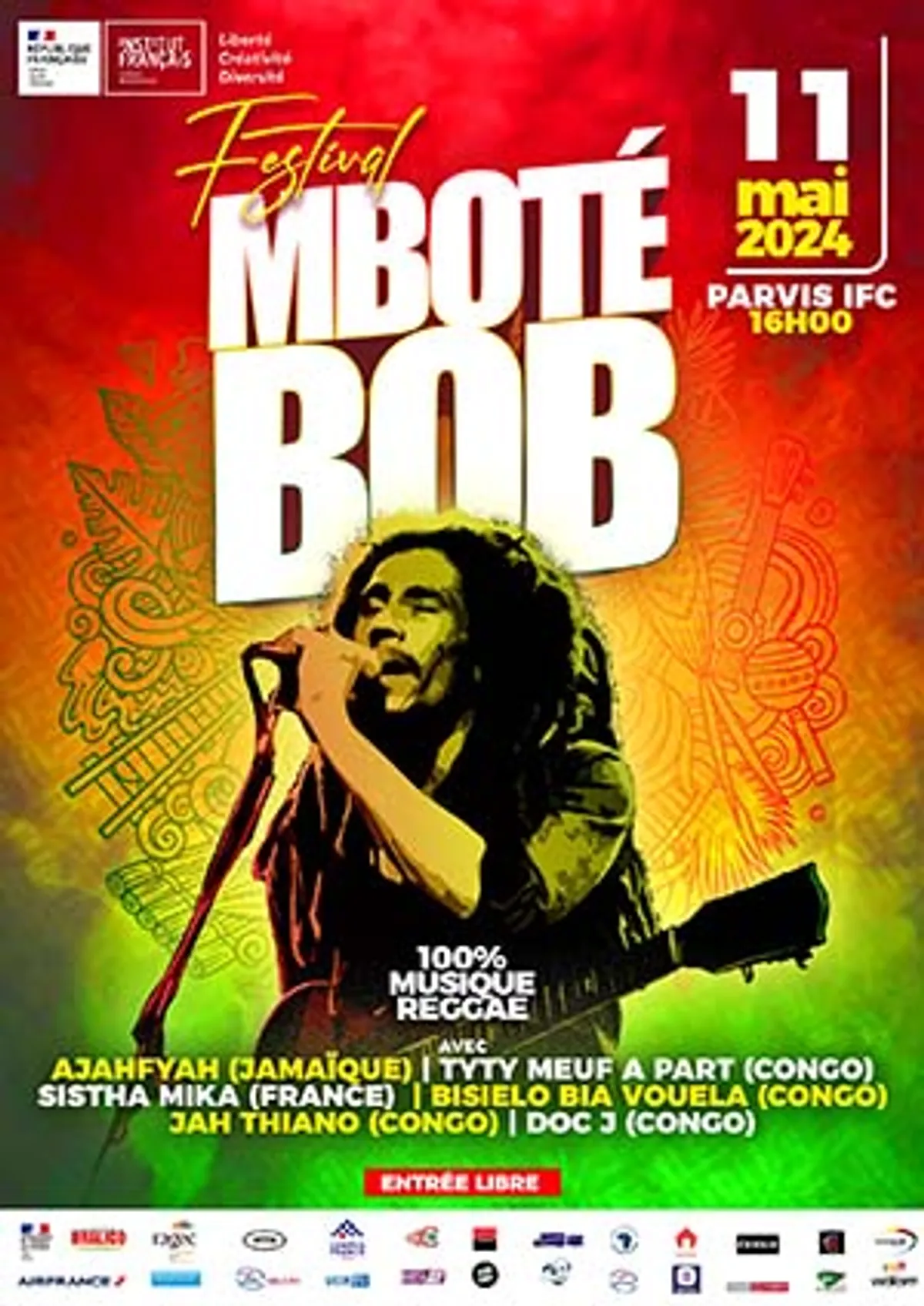 Nul n'est prophète dans son pays: Sista Mika en concert au Congo Brazzaville pour l'évènement Mboté Bob!