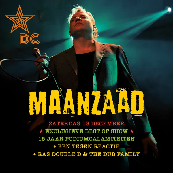 Maanzaad + Een Tegen Reactie + Ras Double D & The Dub Family