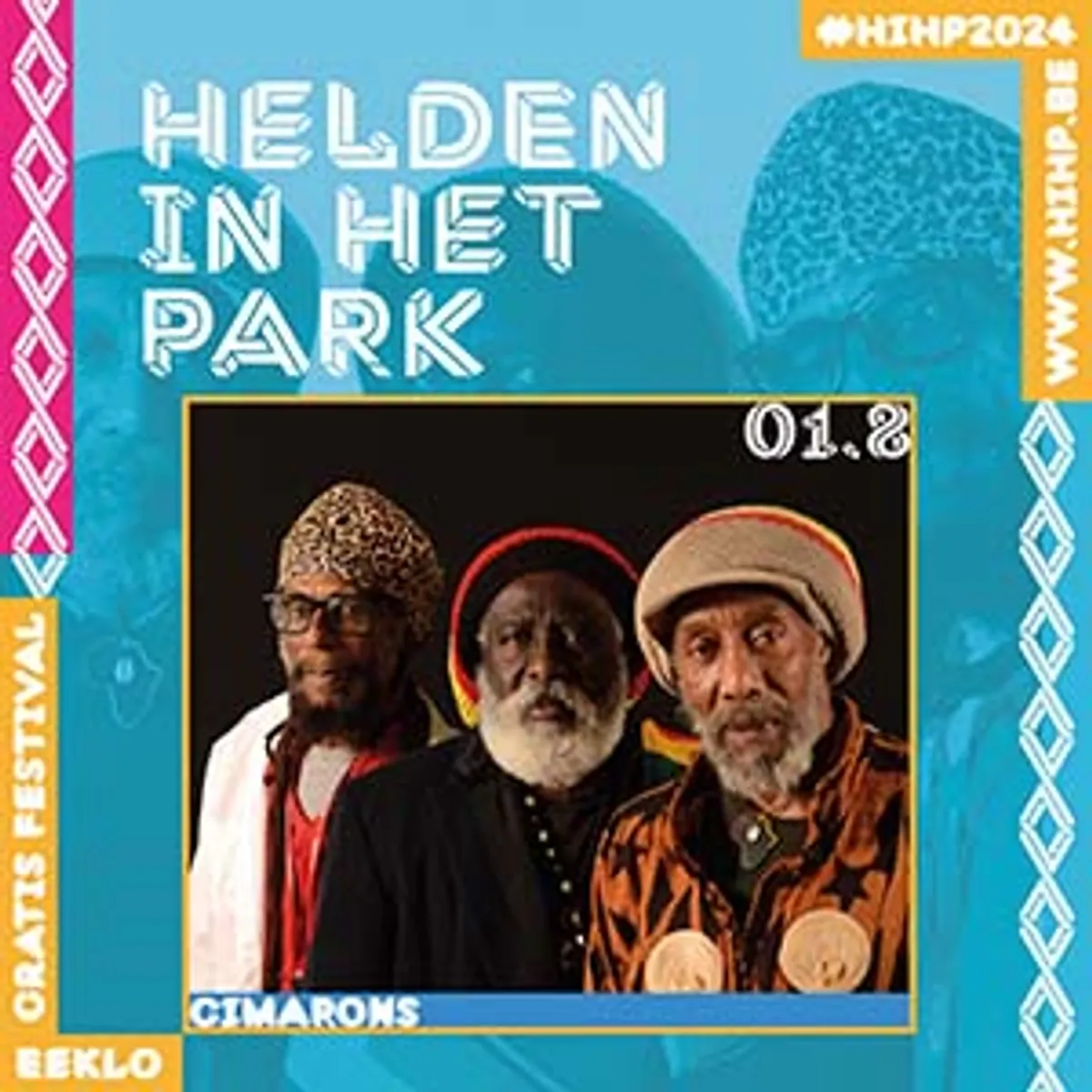 The Cimarons bliezen ons van onze sokken op Helden in het Park