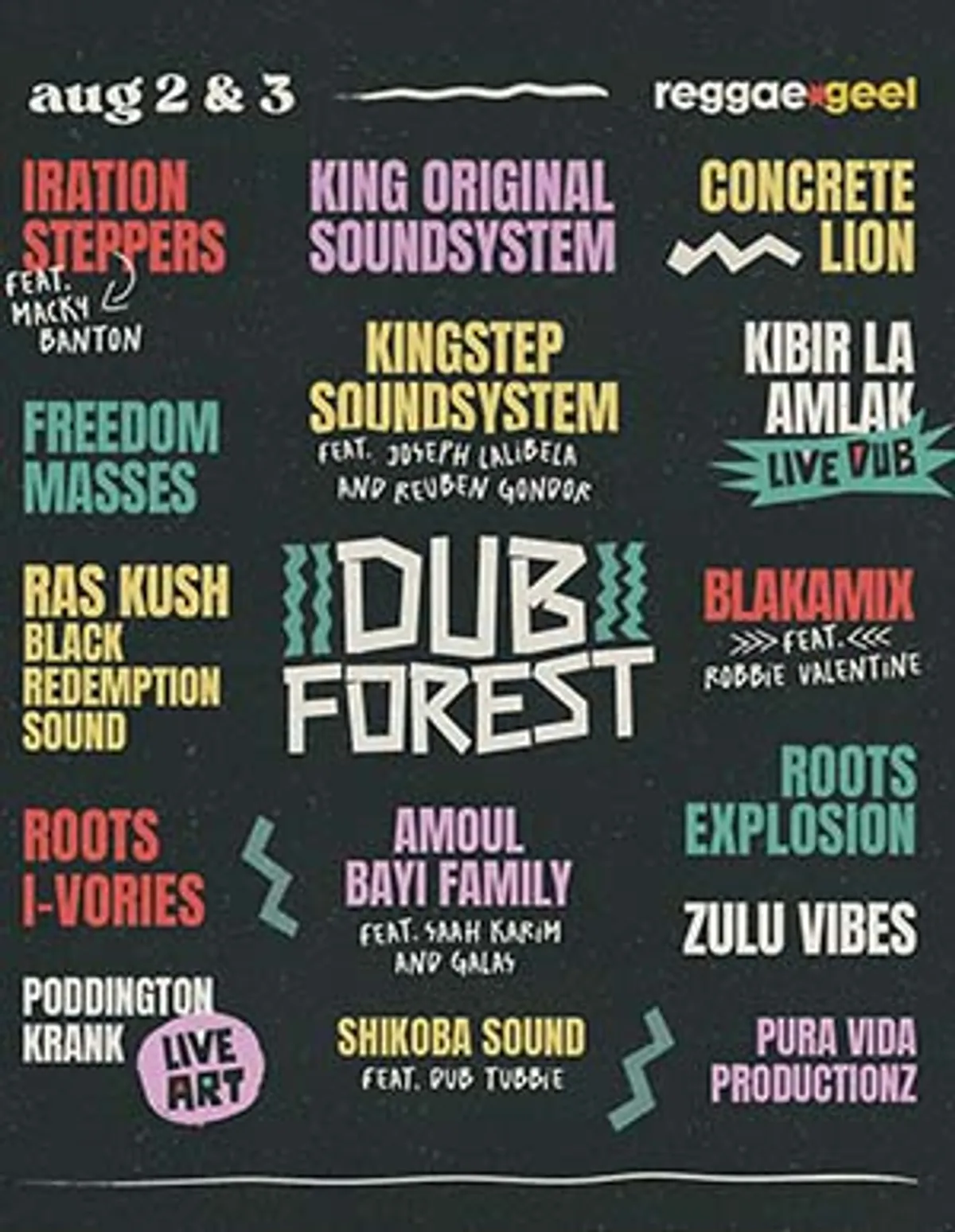 Reggae Geel 2024 - Dub Forest: sound systems all over