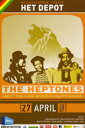 Party time met The Heptones in Het Depot, Leuven