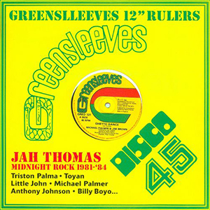 Various Artists - Greensleeves 12" Rulers: Jah Thomas - Midnight Rock 1981-84 (Greensleeves)