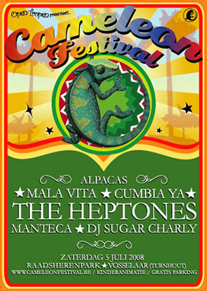 The Heptones op Cameleon 2008: party time again!