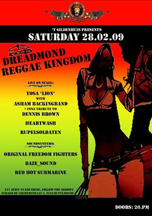 De geest van Dennis Brown te gast in Rupelmonde