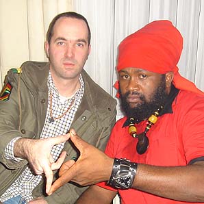 Fantan Mojah: "That backpack has almost got a career of its own!"