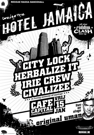 Hotel Jamaica helemaal volgeboekt