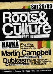 Roots Revival in Antwerpen met Martin Campbell en Dubkasm