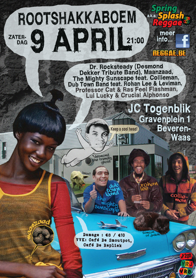 Rootshakkaboem: Rootsman Style in Beveren