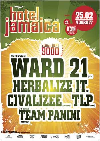 Hotel Jamaica moves to Gent and welcomes WARD 21 