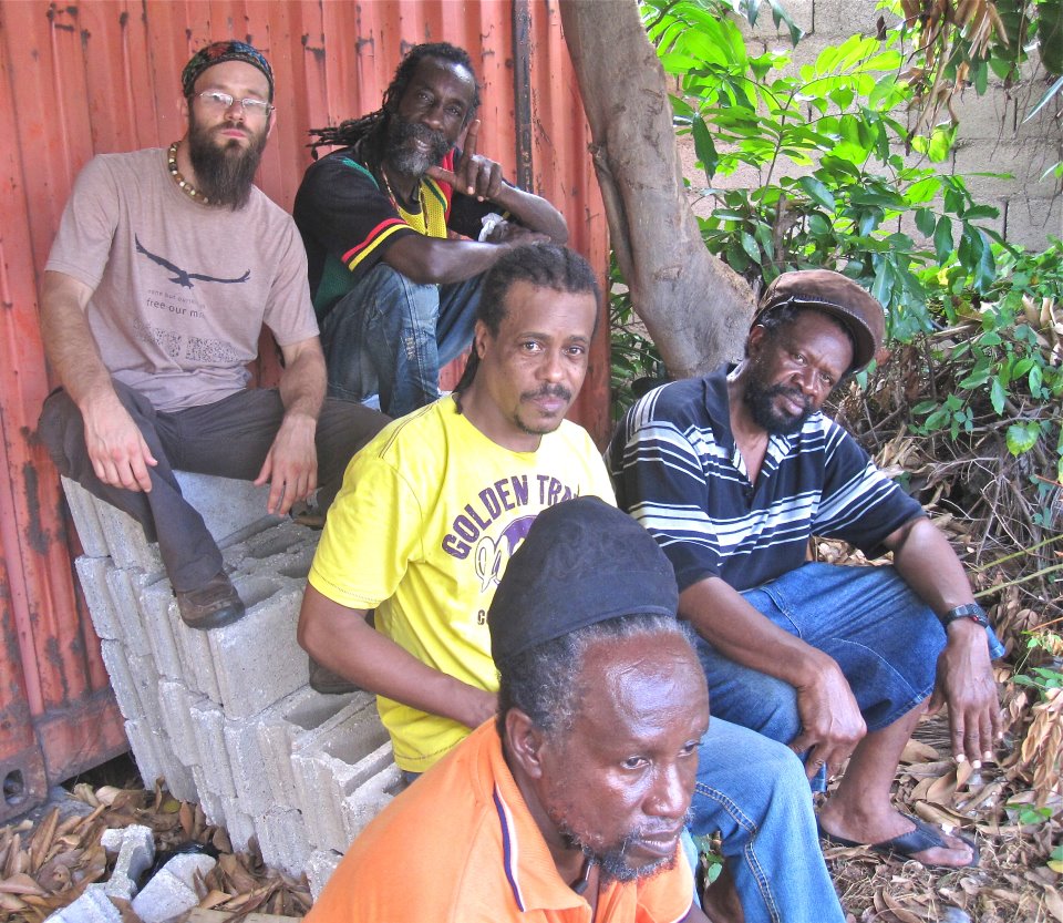 Professor teaching the youths