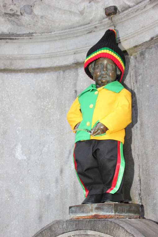 Manneke Pis wordt I Man Pee 