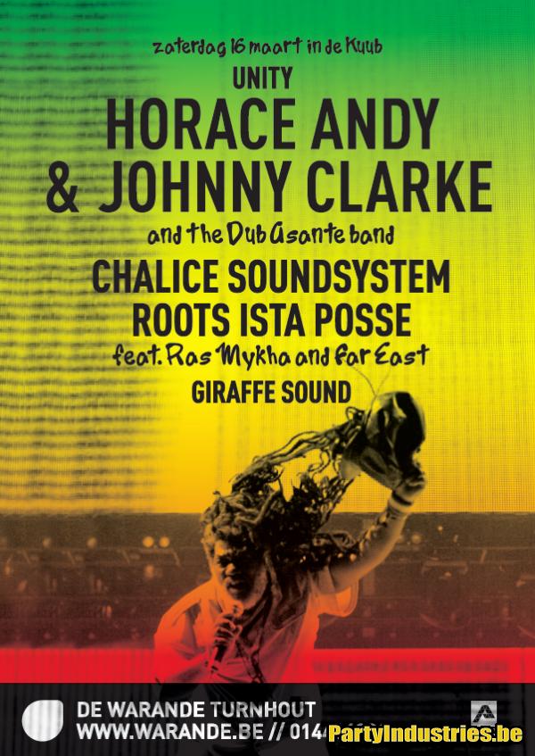 Battle of giants: Johnny Clarke meets Horace Andy @ Kuub, Turnhout
