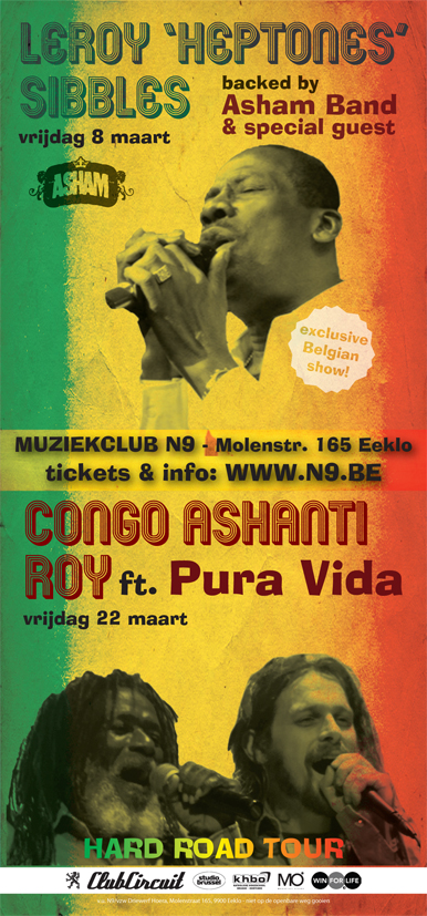 Pura Vida & Congo Ashanti Roy: one love live