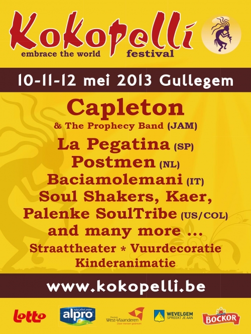 The Fireman zet Kokopelli in de fik