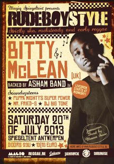  Bitty McLean: "Belgium, you should be proud of this band!" 