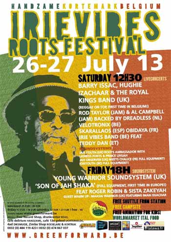 Irie Vibes in Handzame