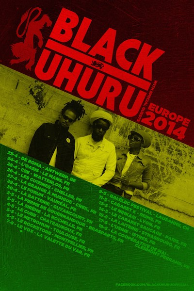 Black Uhuru clôture le marathon reggae pascal en mineur