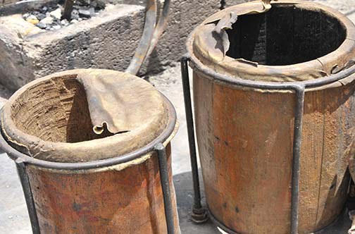 Drums van Count Ossie & Mystic Revelation of Rastafari gaan op in vlammen