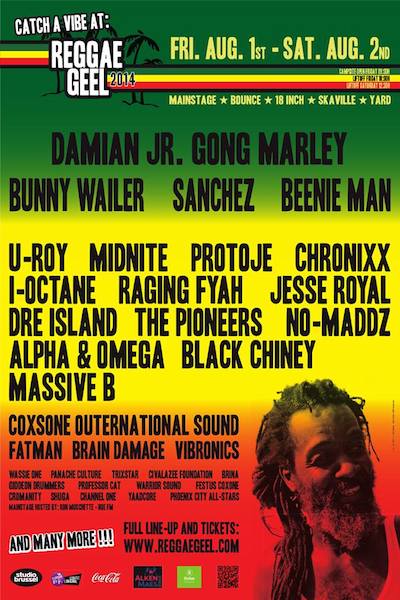 Reggae Geel 2014: the main stage story