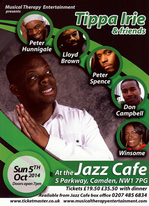 Tippa Irie & Friends: lovers rock galore at The Jazz Cafe (London)