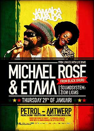 Michael Rose et Etana bravent l'hiver au Petrol
