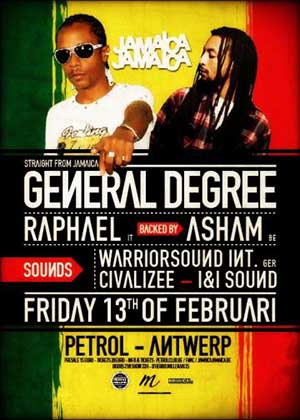 Du reggae au dancehall: Raphael & General Degree au Petrol