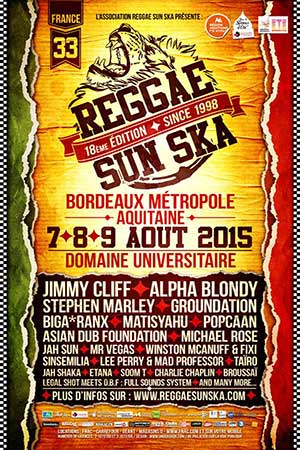 Un Belge au Reggae Sun Ska 2015!