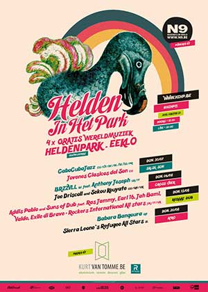 Reggaehelden in het park: Earl 16, Addis Pablo & friends