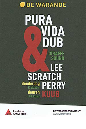 The Superape Strikes Again: Pura Vida & Lee Perry @ CC De Warande
