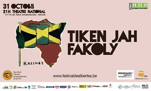 Twee voor de prijs van één met Tiken Jah Fakoly en Twinkle Brothers op het Festival des Libertés/Vrijheidsfestival