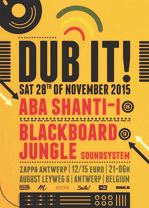 Dub it!: victory dance met Aba Shanti-I in Antwerpen!
