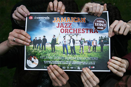 Jamaican Jazz Orchestra demonstreert in De Centrale!