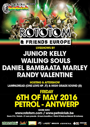 De Rototom & Friends karavaan houdt halt in Petrol!