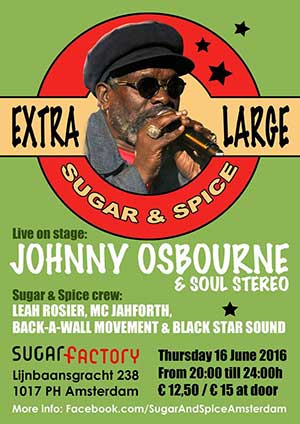 Een avondje Black Star met Johnny Osbourne