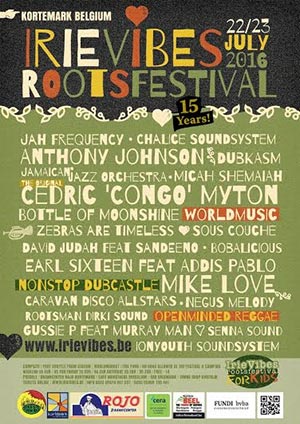 Irie Vibes 2016: de kroon op 15 jaar passie voor reggae en dub