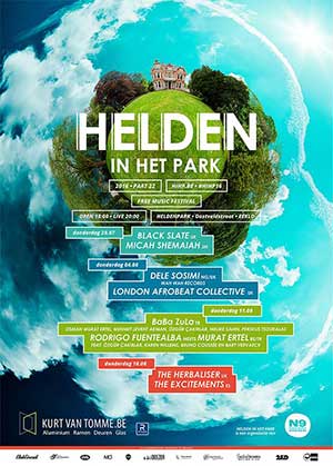 Helden In Het Park 2016: reggae in de regen met Micah Shemaiah en Black Slate