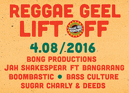 Belgische pioniers kleuren Reggae Geel Lift Off 2016