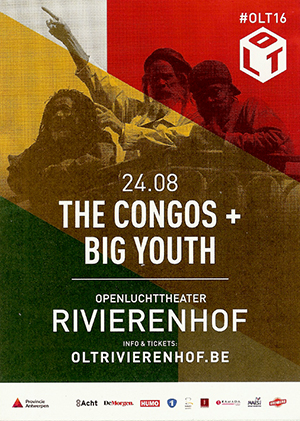 Reggae magic met Big Youth & The Congos @ OLT Rivierenhof