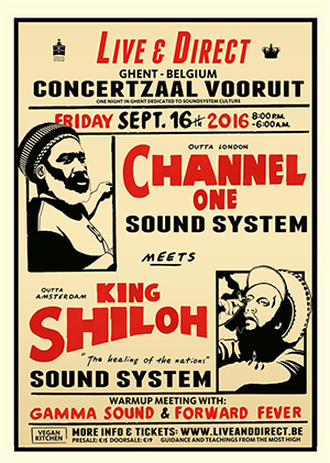 Live and Direct in de Gentse Vooruit: guidance and teachings from the most high