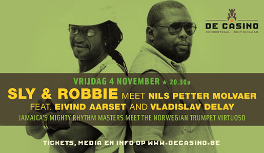 Sly & Robbie + Friends go jazz in De Casino