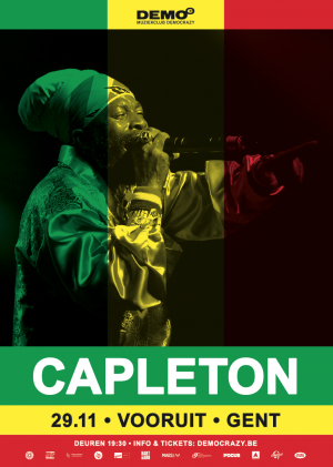 Capleton zet Vooruit in vuur en vlam